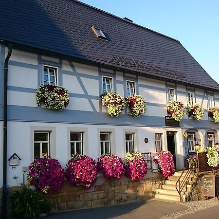 Gasthof Zur Hoffnung Hotel Hinterhermsdorf Eksteriør billede