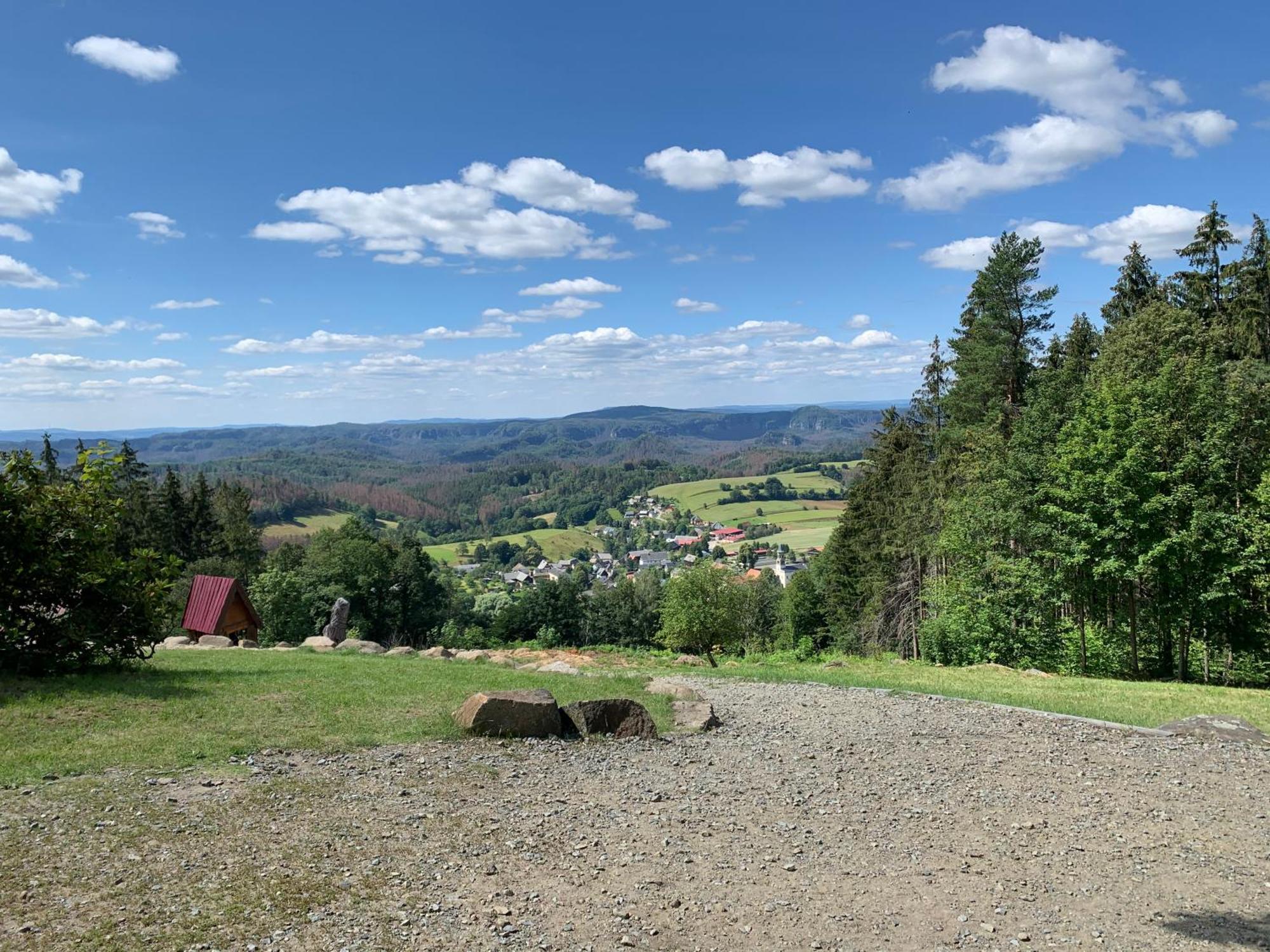 Gasthof Zur Hoffnung Hotel Hinterhermsdorf Eksteriør billede