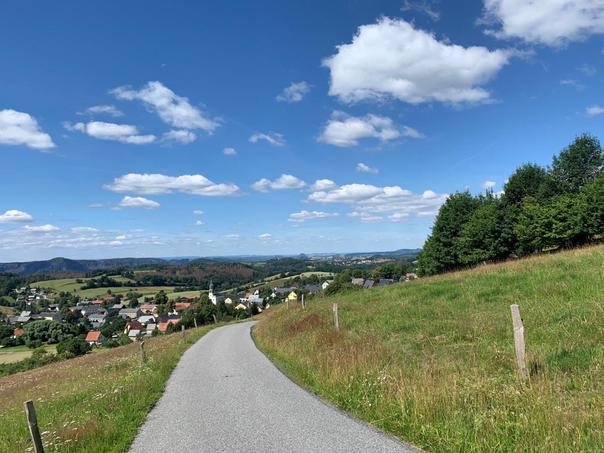 Gasthof Zur Hoffnung Hotel Hinterhermsdorf Eksteriør billede