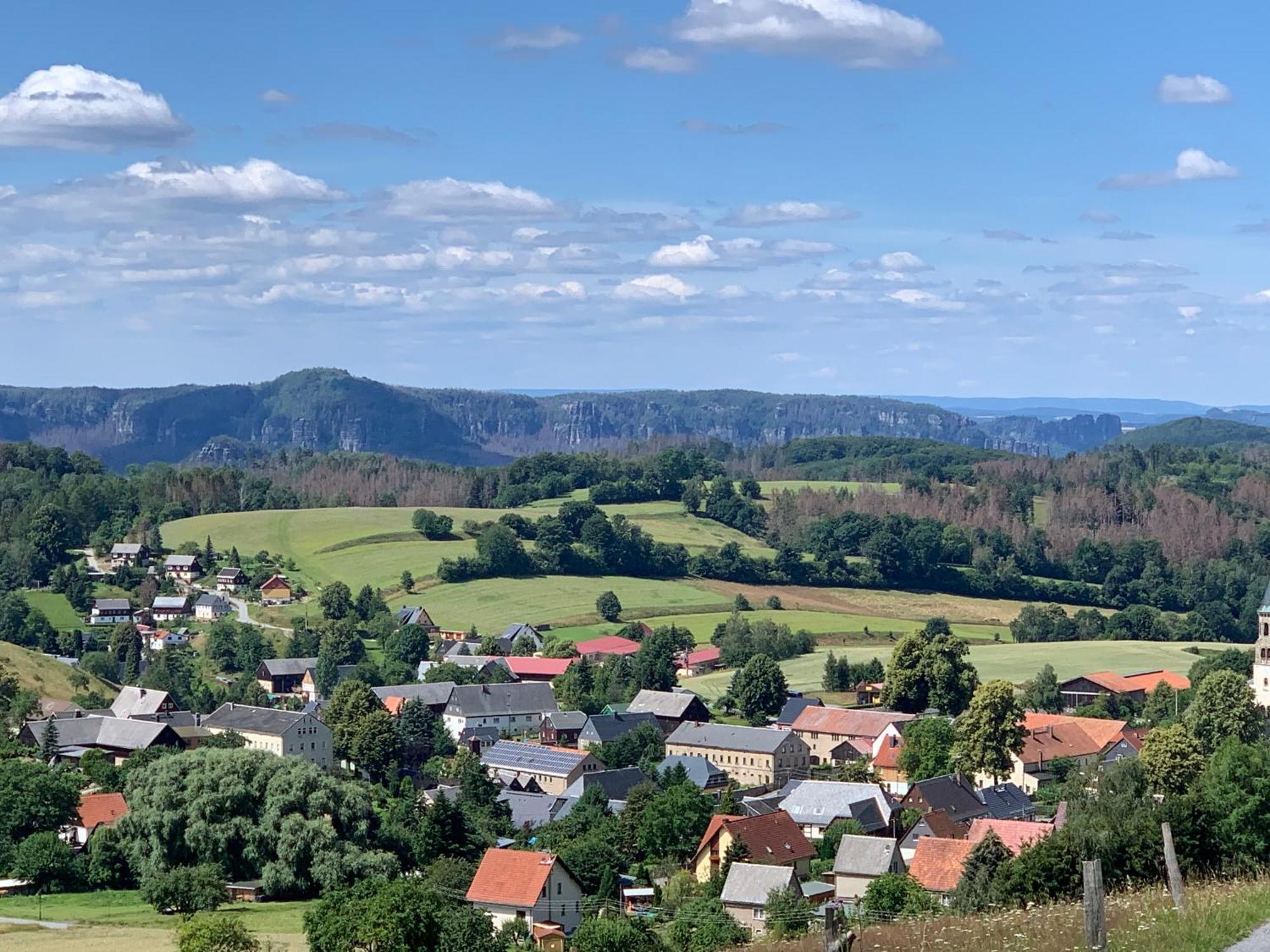 Gasthof Zur Hoffnung Hotel Hinterhermsdorf Eksteriør billede