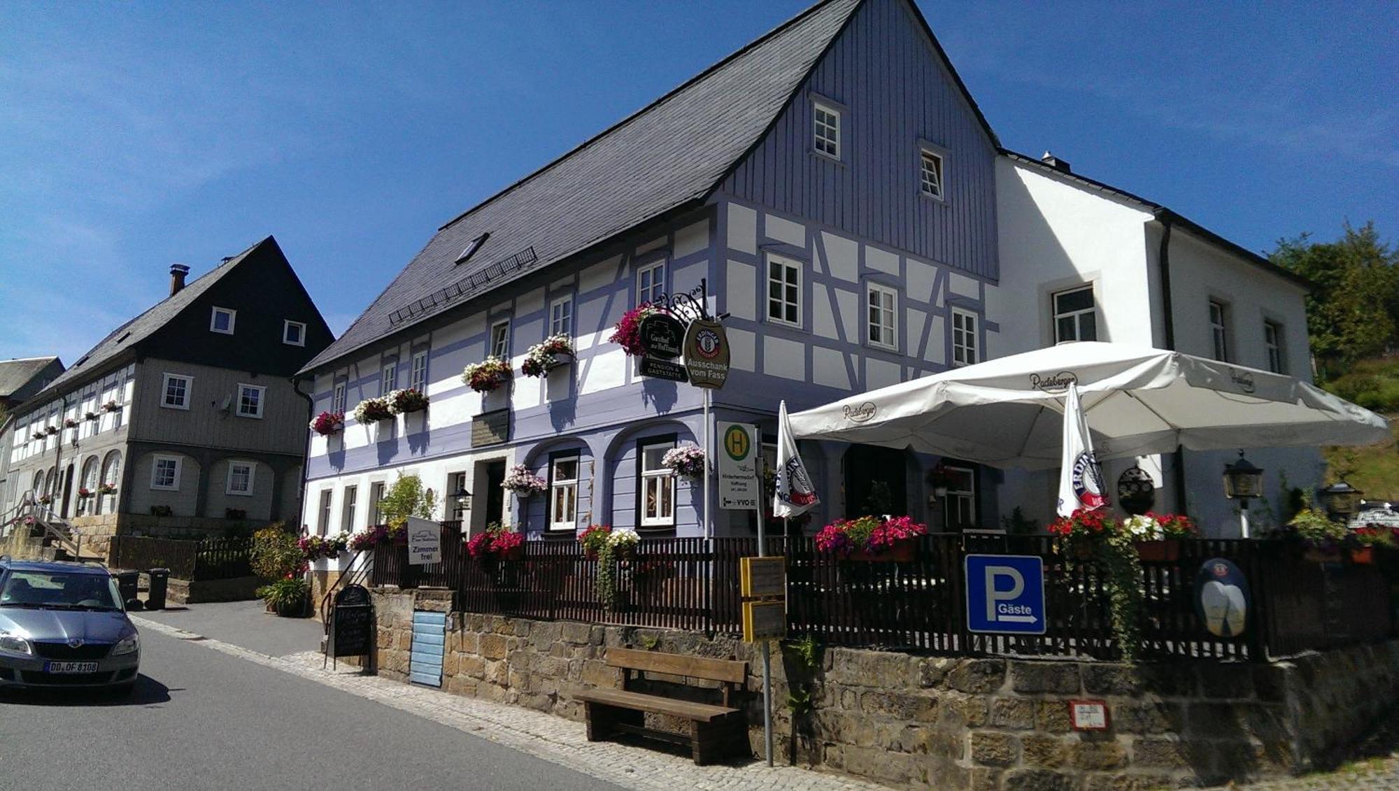 Gasthof Zur Hoffnung Hotel Hinterhermsdorf Eksteriør billede