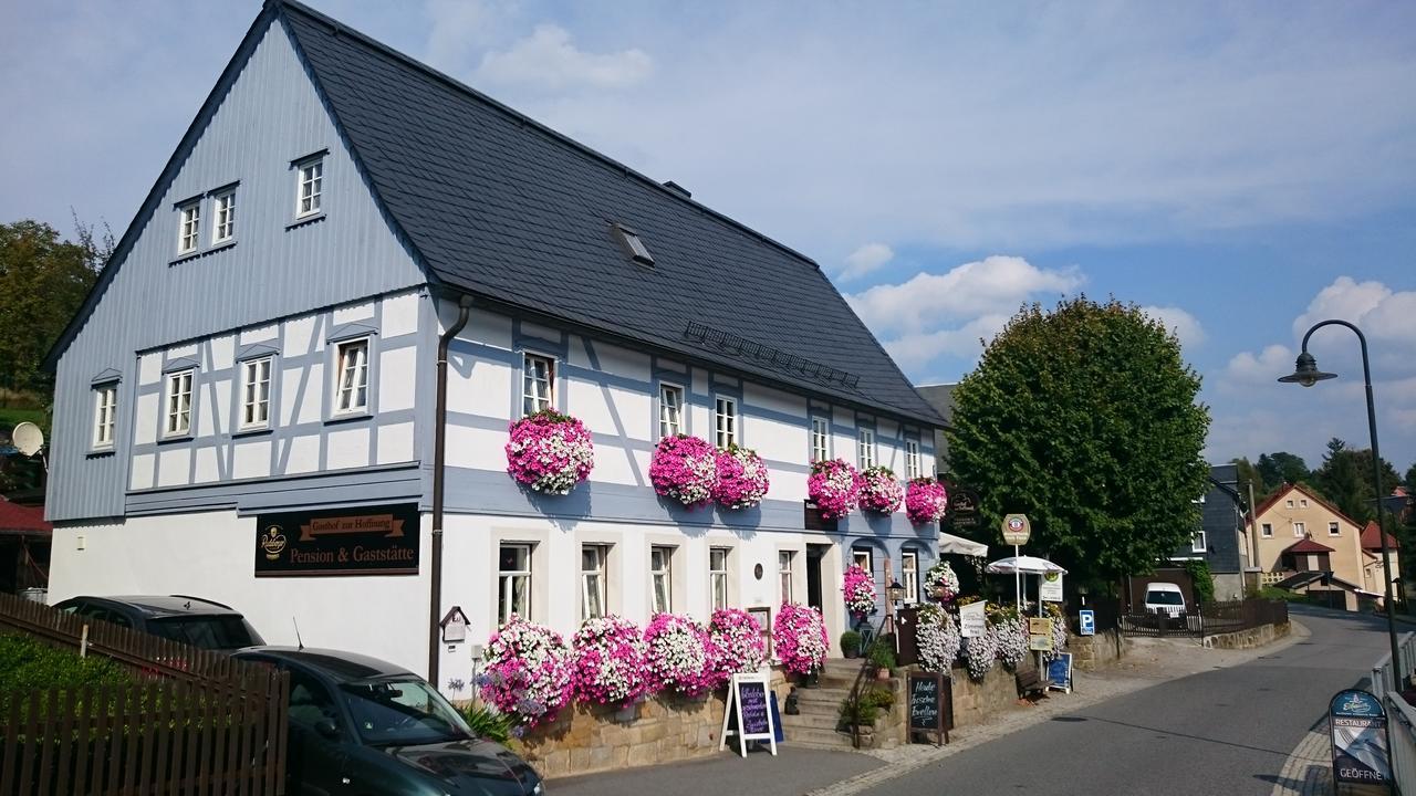 Gasthof Zur Hoffnung Hotel Hinterhermsdorf Eksteriør billede