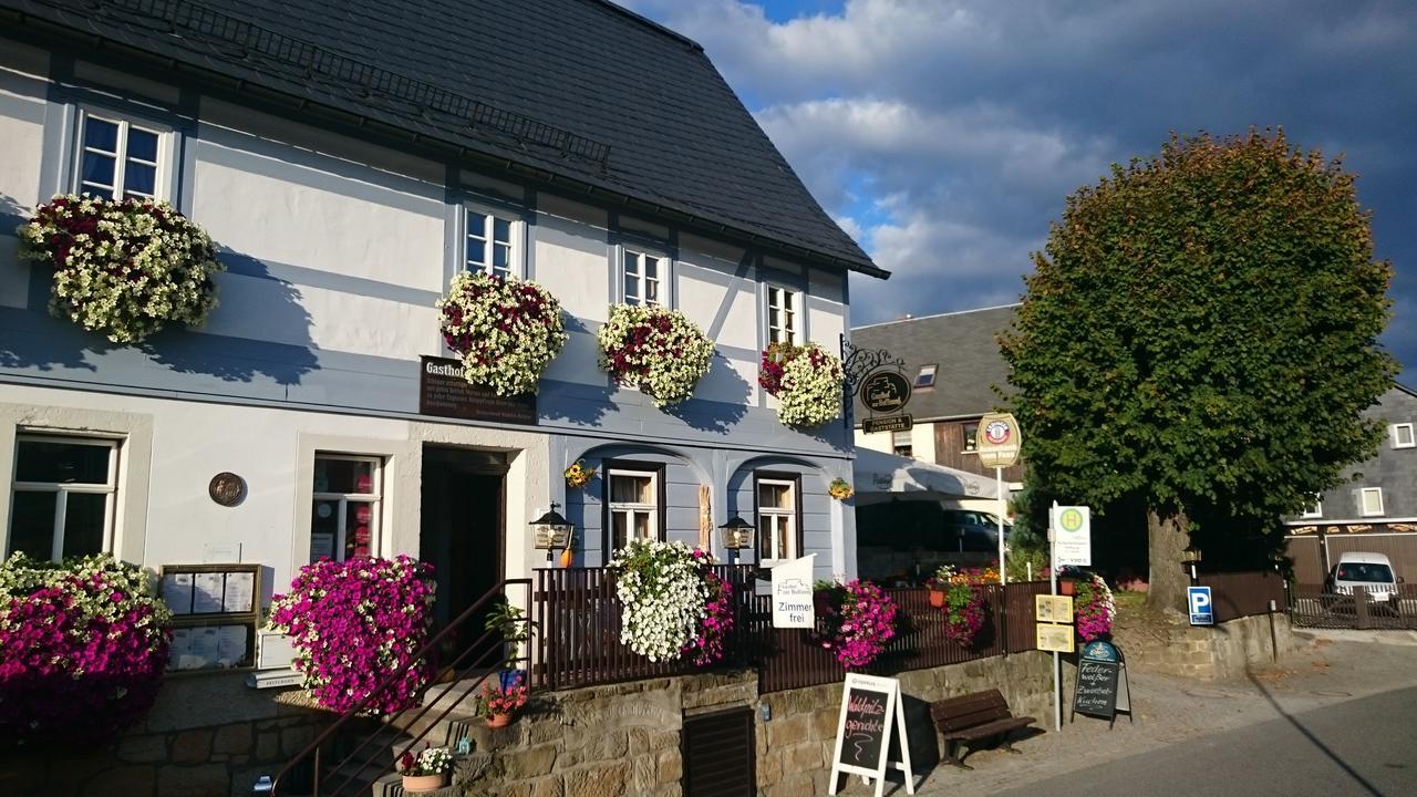 Gasthof Zur Hoffnung Hotel Hinterhermsdorf Eksteriør billede