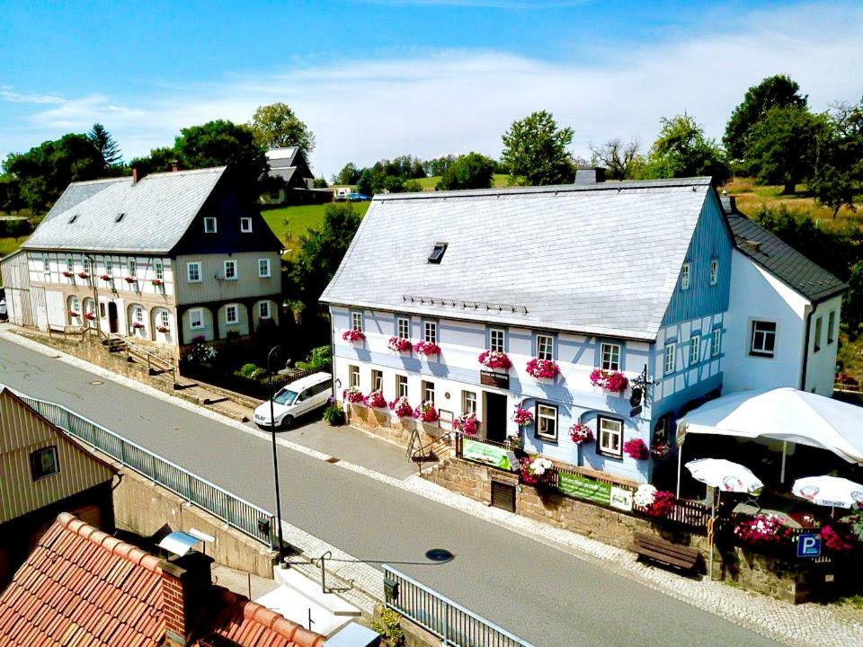 Gasthof Zur Hoffnung Hotel Hinterhermsdorf Eksteriør billede