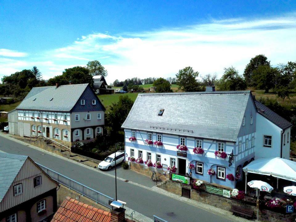 Gasthof Zur Hoffnung Hotel Hinterhermsdorf Eksteriør billede